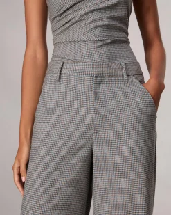 Andi Full-Length Plaid Pant