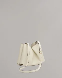 Bloom Medium Italian Calf Leather Crossbody Bag