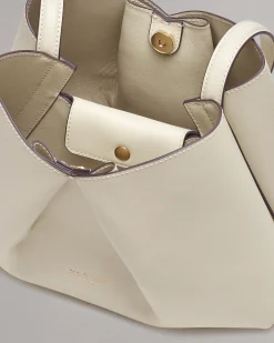 Bloom Medium Italian Calf Leather Crossbody Bag