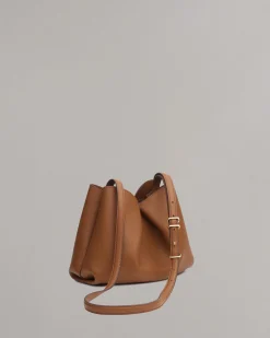 Bloom Medium Italian Calf Leather Crossbody Bag