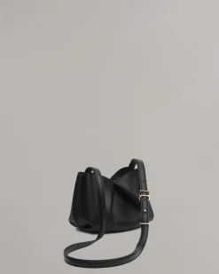 Bloom Small Italian Calf Leather Crossbody Bag