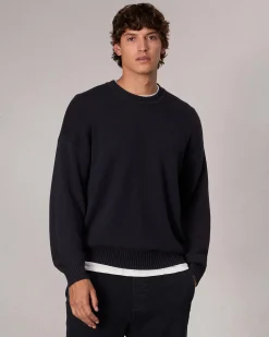 Clarkson Relaxed Fit Cotton Sweater