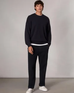 Clarkson Relaxed Fit Cotton Sweater