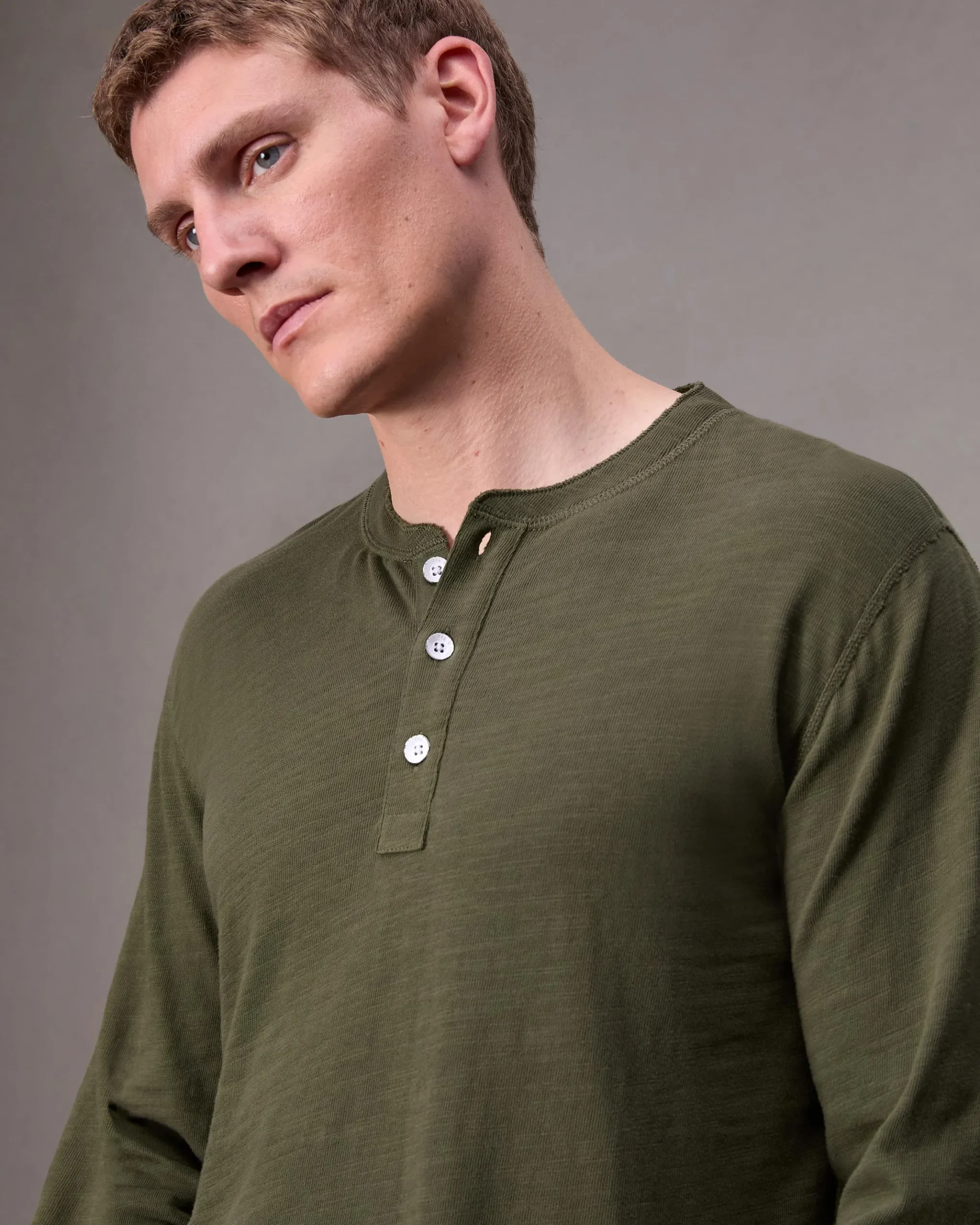 Classic Flame Henley Shirt