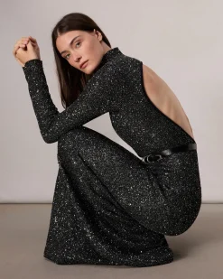 Danni Sequined Maxi Dress