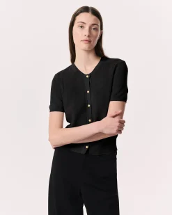 Dina Cotton-Blend Cardigan