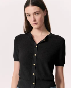 Dina Cotton-Blend Cardigan