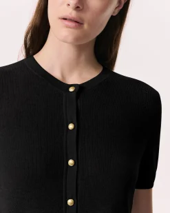 Dina Cotton-Blend Cardigan