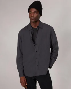 Finch Textured Striped Shirt