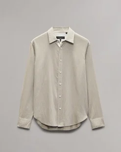 Finch Textured Striped Shirt