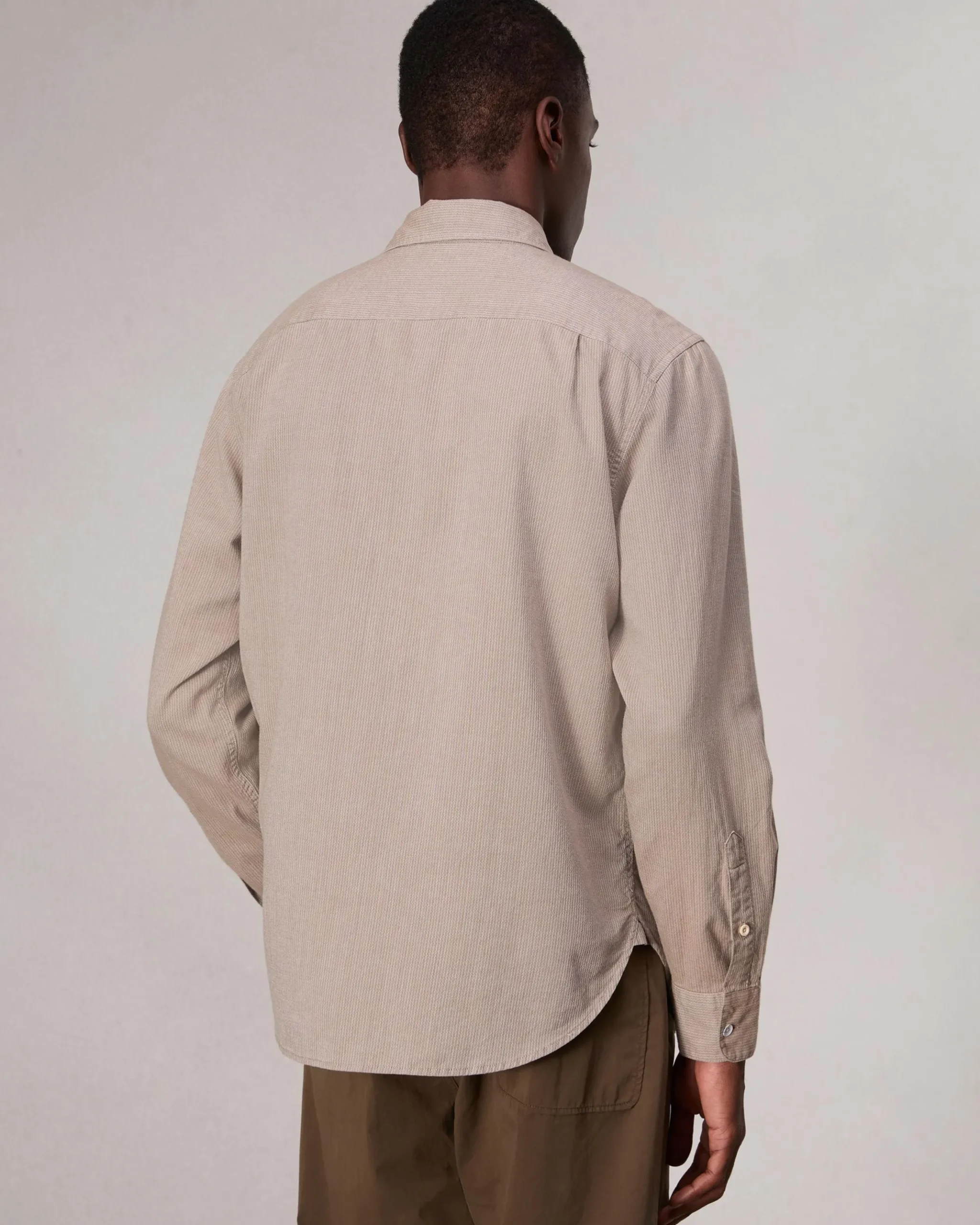 Finch Textured Striped Shirt