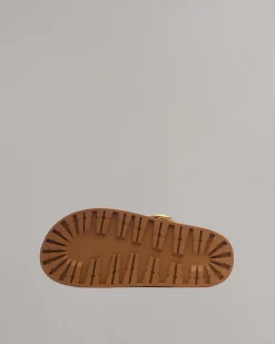 Geo Suede Platform Mules