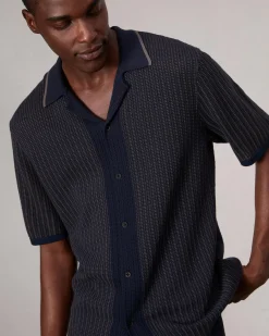 Harvey Knit Camp Shirt