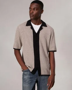 Harvey Knit Camp Shirt