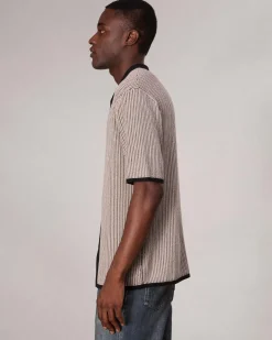 Harvey Knit Camp Shirt