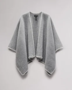 Ingrid Wool Poncho