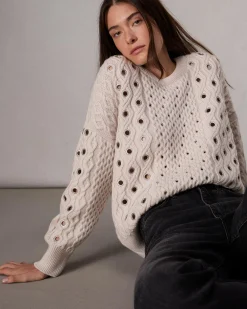 Kat Cable-Knit Sweater