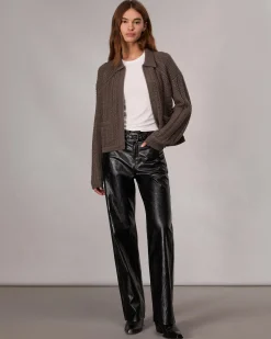 Kerry Cable-Knit Cardigan