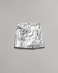 Kyla Faux Leather Skirt