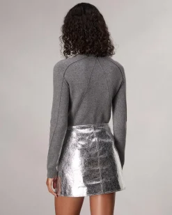 Kyla Faux Leather Skirt