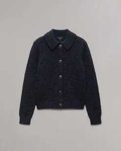Lecroy Wool-Blend Cardigan