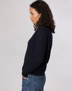Lecroy Wool-Blend Cardigan