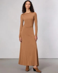 Luca Draped Maxi Dress