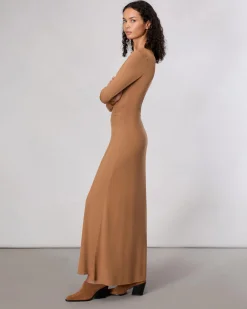 Luca Draped Maxi Dress