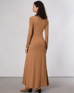 Luca Draped Maxi Dress