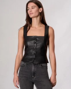 Mariana Leather Vest