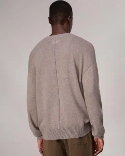 Marled Cotton Sweater