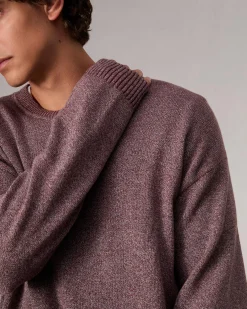 Marled Cotton Sweater