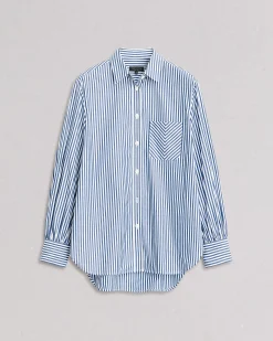 Maxine Poplin Stripe Shirt