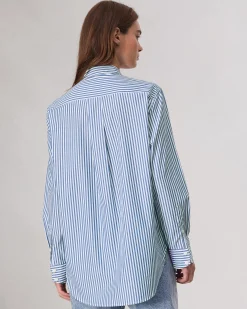 Maxine Poplin Stripe Shirt