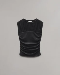 Mica Banded Cotton Top