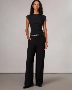 Mica Banded Cotton Top