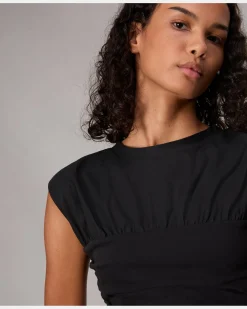 Mica Banded Cotton Top