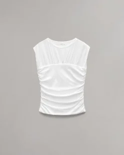 Mica Banded Cotton Top