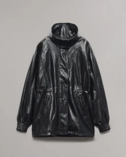 Monica Faux Leather Jacket