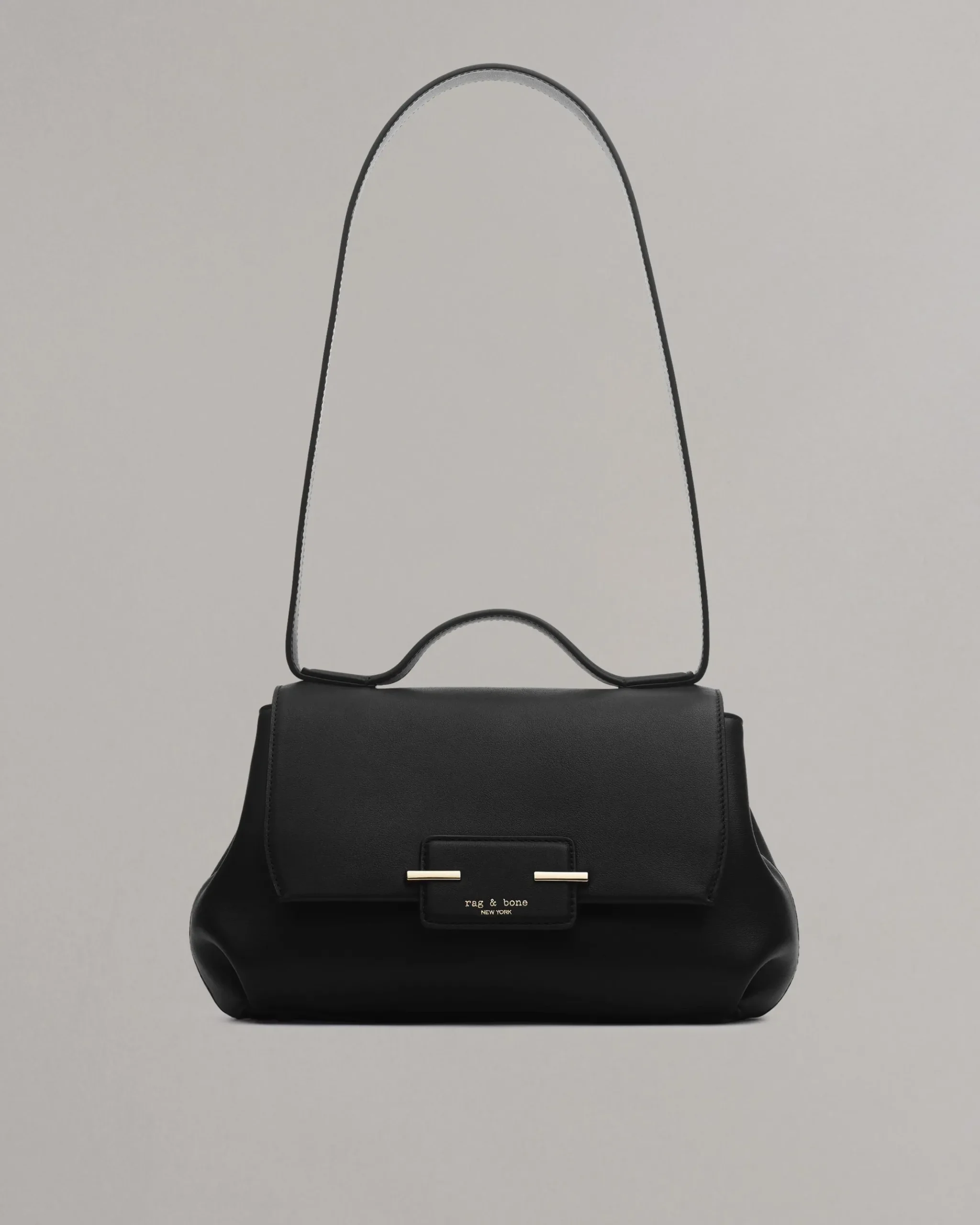 Realm Italian Leather Top Handle Bag