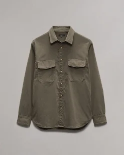 Sateen CPO Shirt Jacket