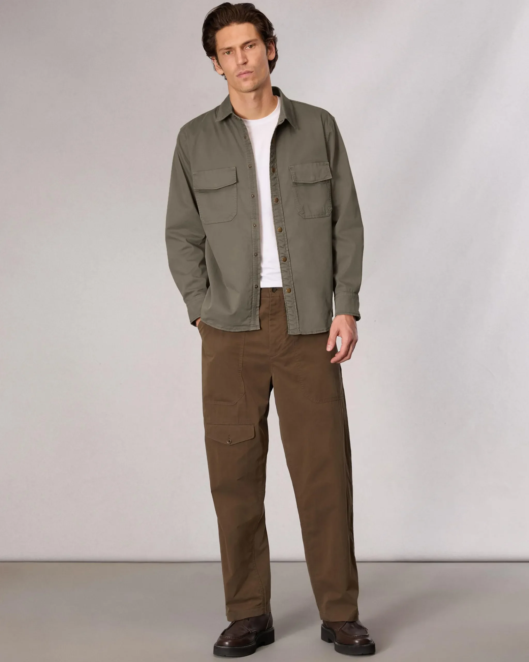 Sateen CPO Shirt Jacket