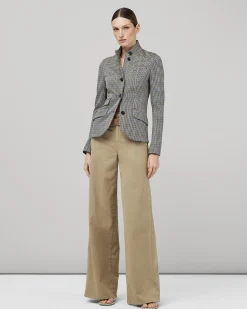 Slade Cotton Plaid Blazer