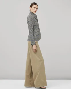 Slade Cotton Plaid Blazer