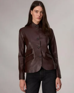 Slade Leather Blazer