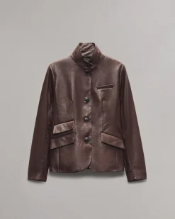 Slade Leather Blazer