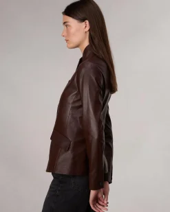 Slade Leather Blazer