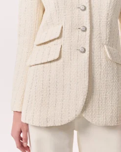 Slade Long Tweed Blazer