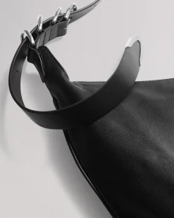 Spire Leather Shoulder Bag