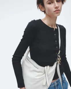 Spire Leather Shoulder Bag